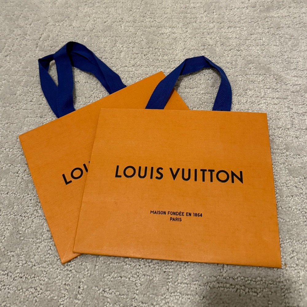 Louis Vuitton Shopping Bags (Bundle of 2)